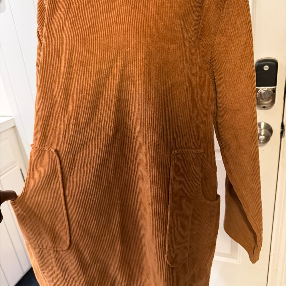Women's Corduroy Jacket in Tan